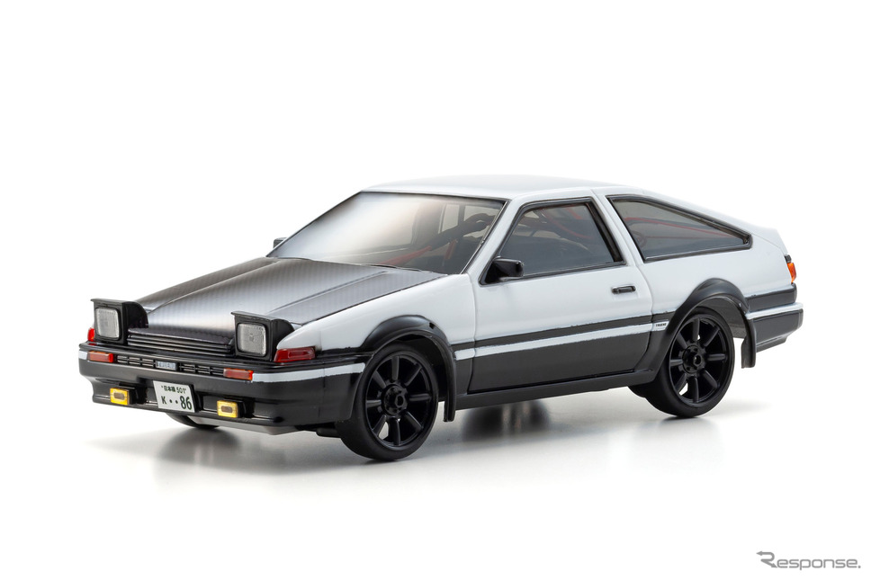 京商から『スプリンタートレノ・AE86』をモチーフにしたトイラジ「ファーストミニッツ」発売《画像提供 京商》