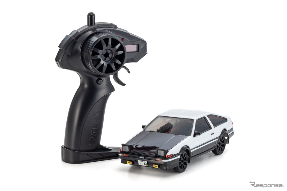 京商から『スプリンタートレノ・AE86』をモチーフにしたトイラジ「ファーストミニッツ」発売《画像提供 京商》