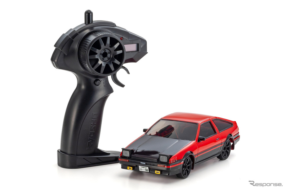 京商から『スプリンタートレノ・AE86』をモチーフにしたトイラジ「ファーストミニッツ」発売《画像提供 京商》
