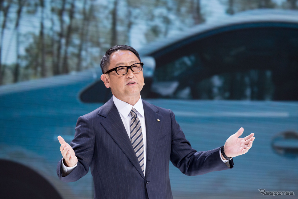 トヨタ自動車の豊田章男会長《Photo by Christophe Morin/IP3/Getty Images/ゲッティイメージズ》