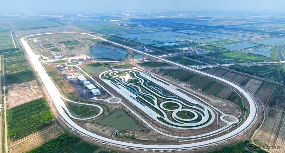 中国自動車技術研究センターの新たなテストコース《photo by CATARC》