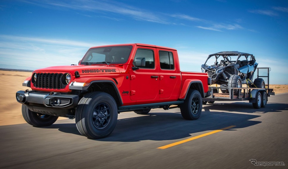 ジープ・グラディエーターの「 ハイタイドエディション」《photo by Jeep》