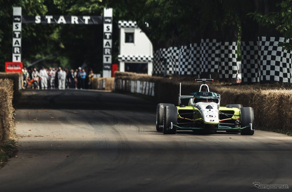 インディ・オートノミー・チャレンジがグッドウッドで自動運転での最速記録を樹立《photo by IAC》