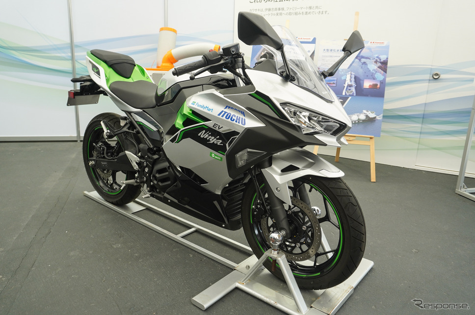 カワサキのEV『Ninja e-1』《写真撮影 宮崎壮人》