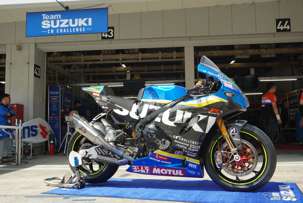 #0 チームスズキCNチャレンジ(鈴鹿8耐2024)《写真撮影 宮崎壮人》