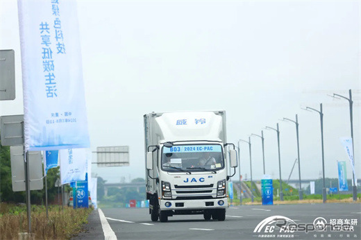 江淮のEVトラックが中国新エネルギー商用車性能評価大会で三冠達成《photo by JAC》