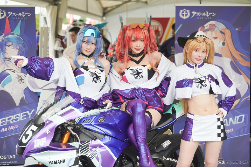 IRF with アズールレーンが鈴鹿8耐を戦うコラボマシンYZF-R1