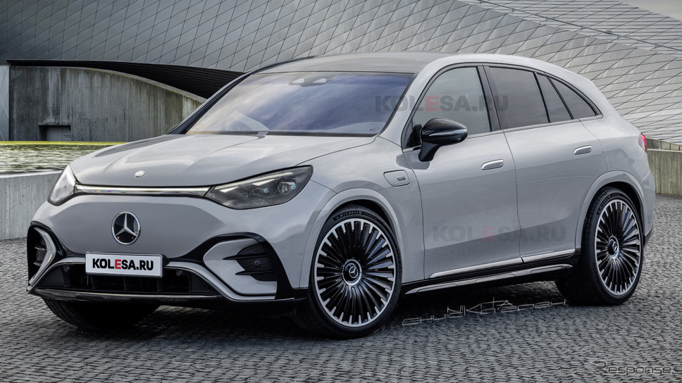 メルセデスベンツ GLC EV 予想CG《KOLESA RU / APOLLO》