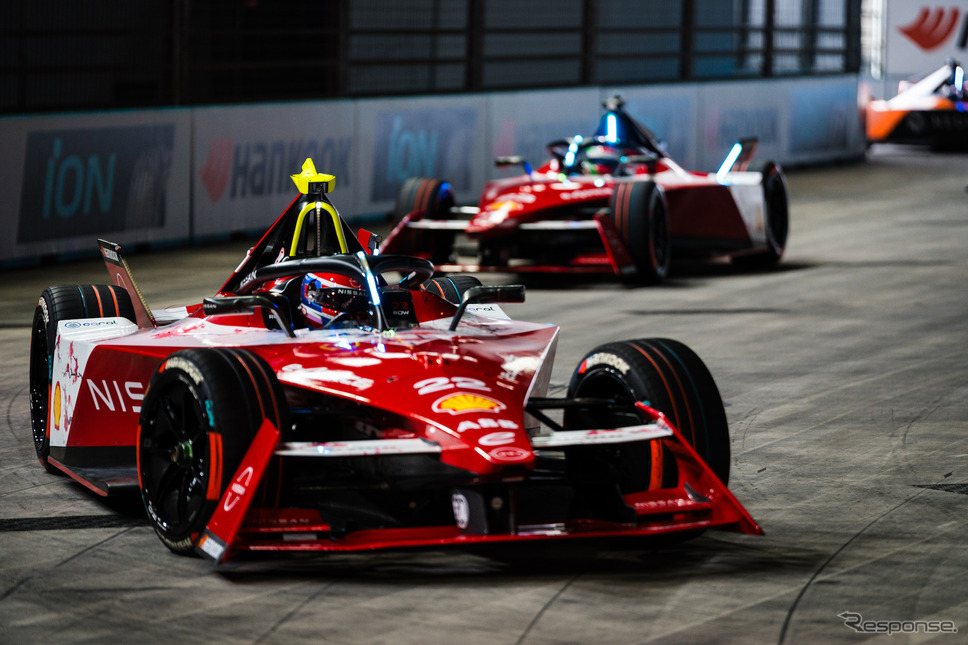 最終戦の優勝は日産の#22 オリバー・ローランド。《Photo by Nissan》