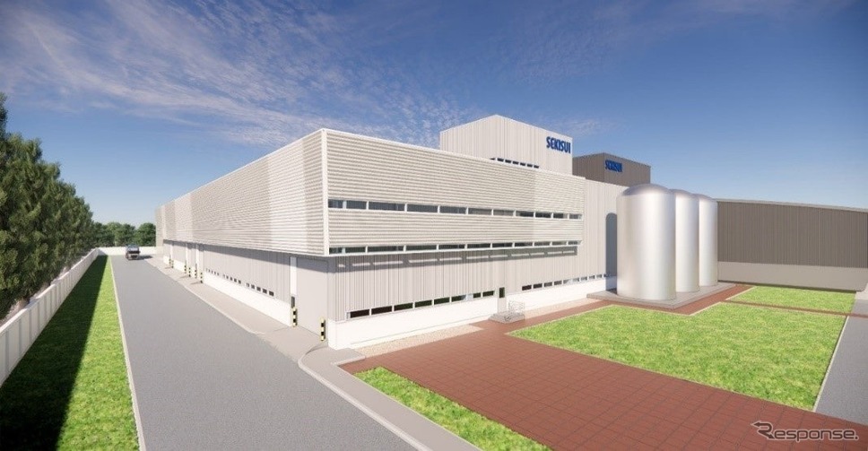 積水化学のタイ工場の新施設《photo by Sekisui》