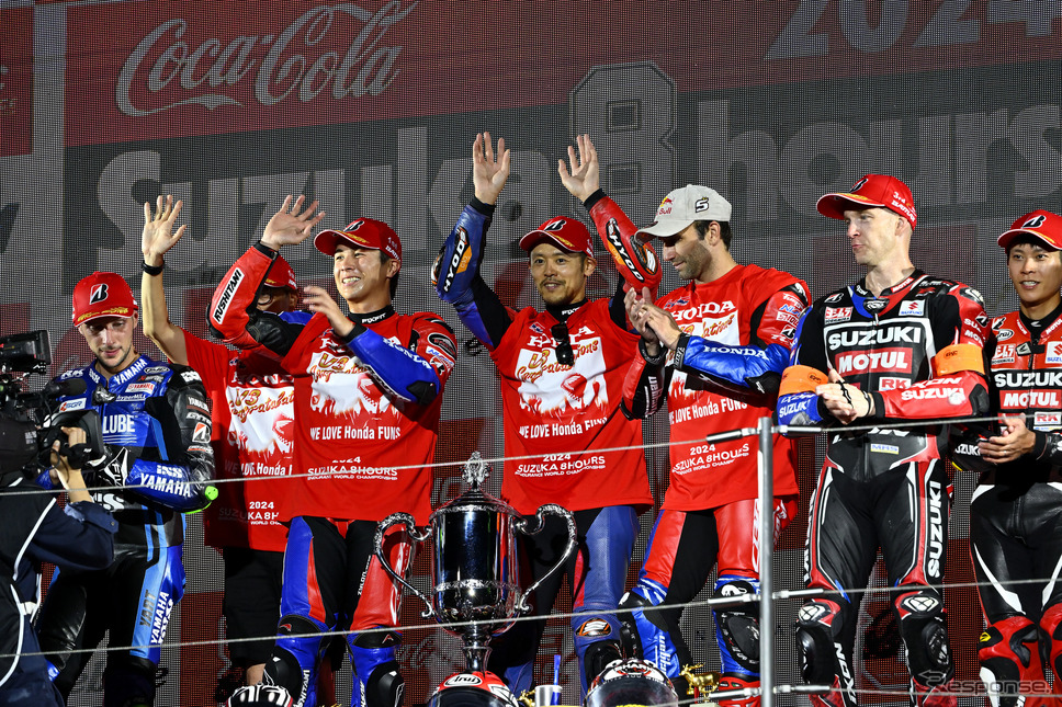 鈴鹿8耐でブリヂストンタイヤ装着チームが17連覇、表彰台独占11回目を達成《写真撮影 真弓悟史》