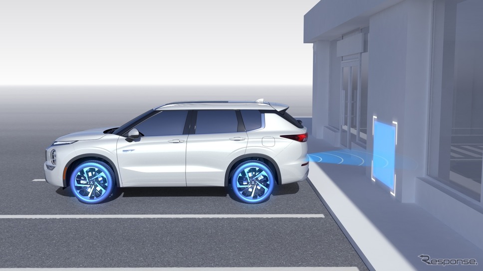 三菱アウトランダーの2024年モデル(米国仕様)《photo by MITSUBISHI MOTORS 》
