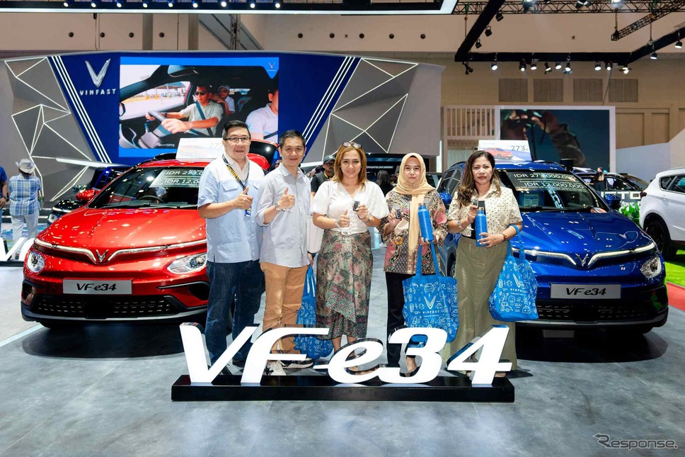 ビンファスト VF e34(GIIAS 2024)《photo by VinFast》