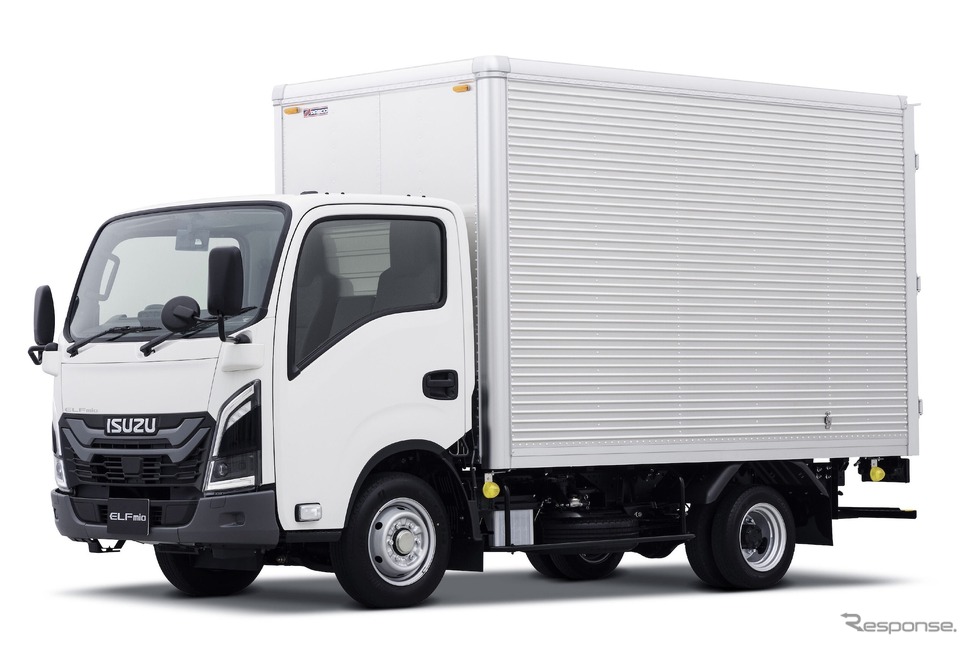 いすゞエルフミオ:ドライバン《写真提供 いすゞ自動車》