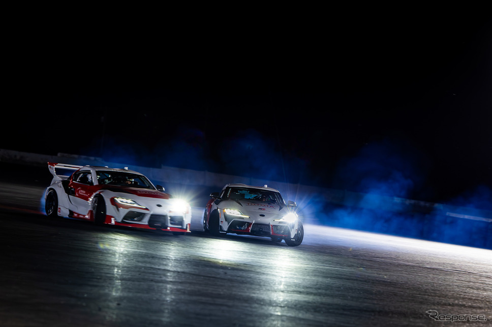トヨタが世界初の自動運転タンデムドリフトに成功《photo by Toyota》
