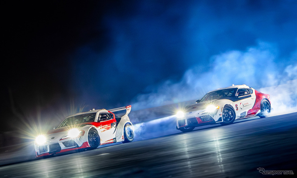 トヨタが世界初の自動運転タンデムドリフトに成功《photo by Toyota》