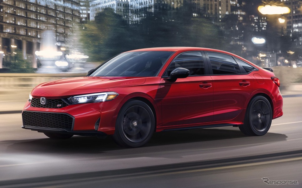 ホンダ・シビック Si 改良新型《photo by Honda》