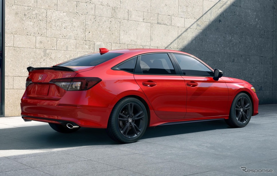 ホンダ・シビック Si 改良新型《photo by Honda》