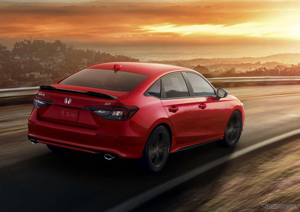 ホンダ・シビック Si 改良新型《photo by Honda》