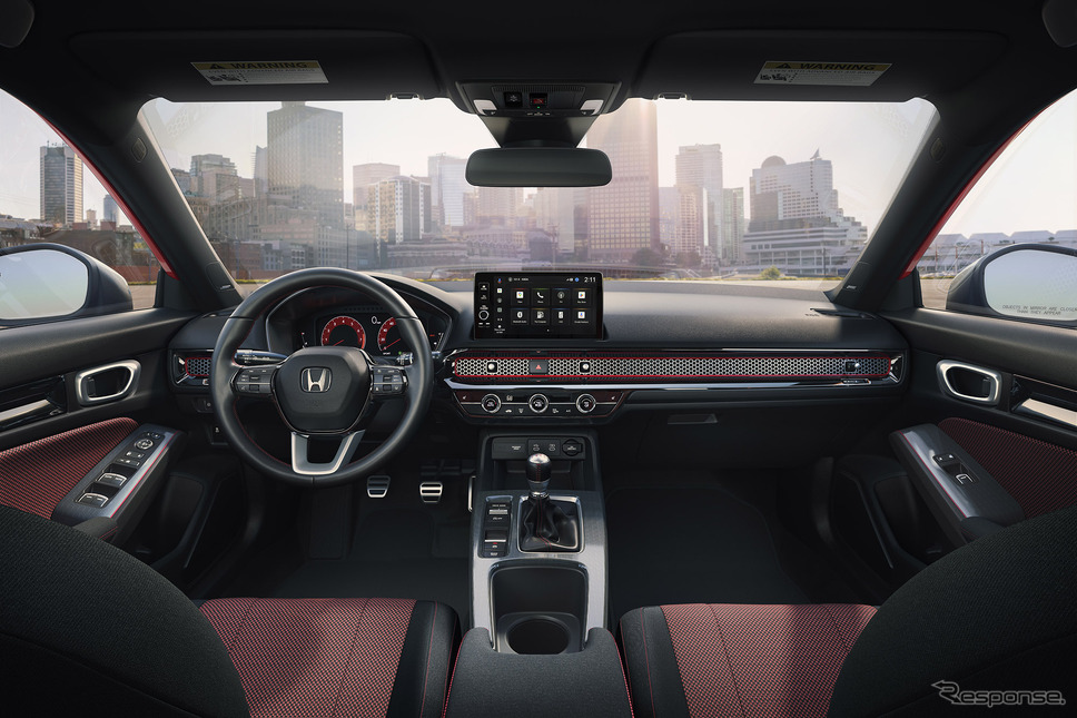 ホンダ・シビック Si 改良新型《photo by Honda》