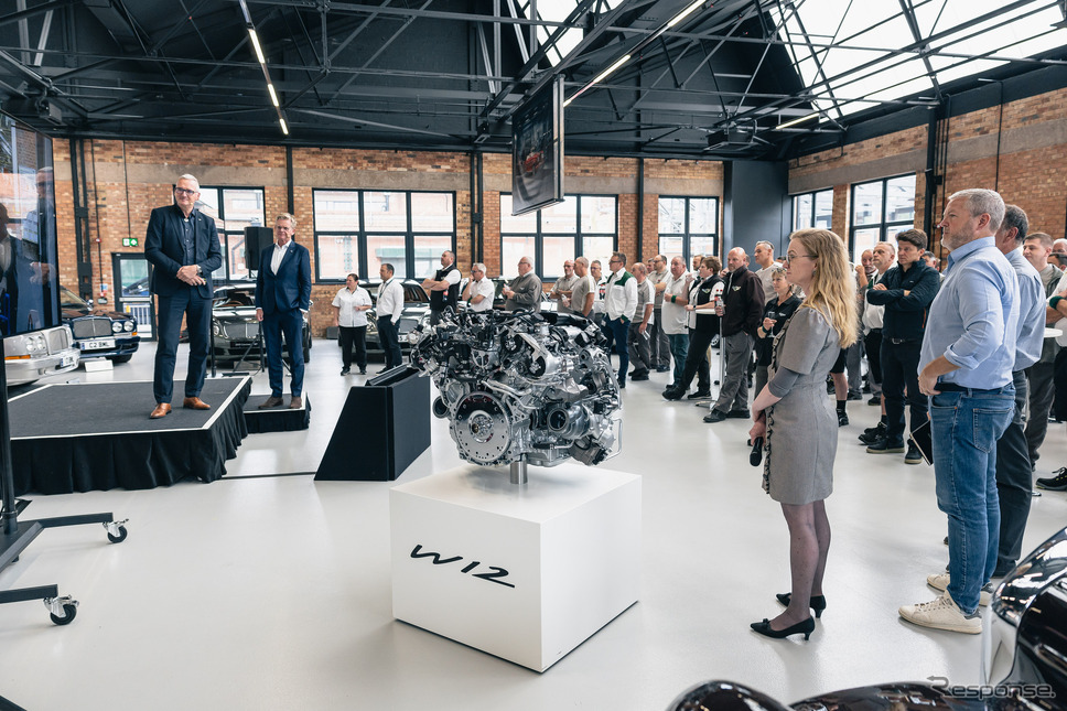 ベントレーがW12気筒エンジンの生産を終了《photo by Bentley》