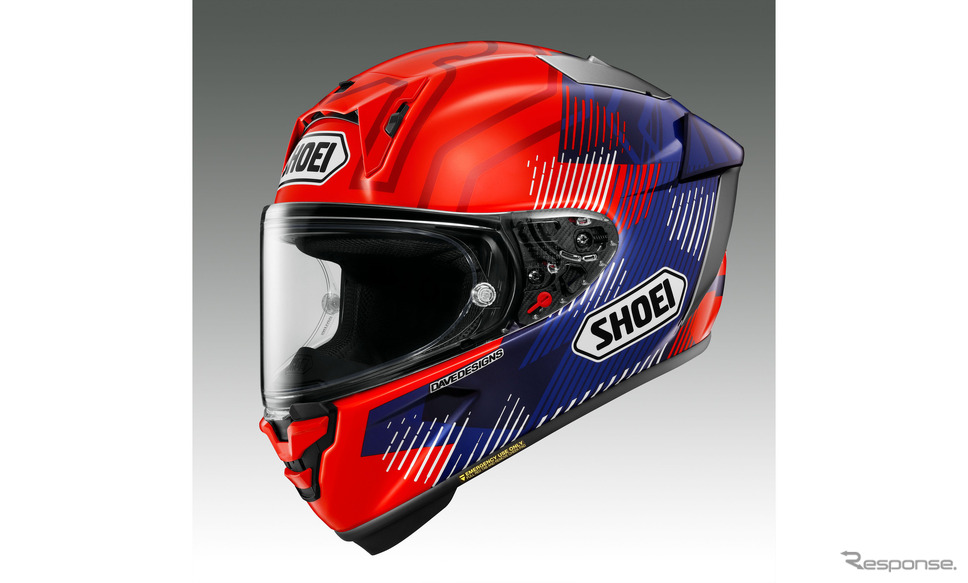 SHOEI X-Fifteen MARQUEZ 8《写真提供 SHOEI》