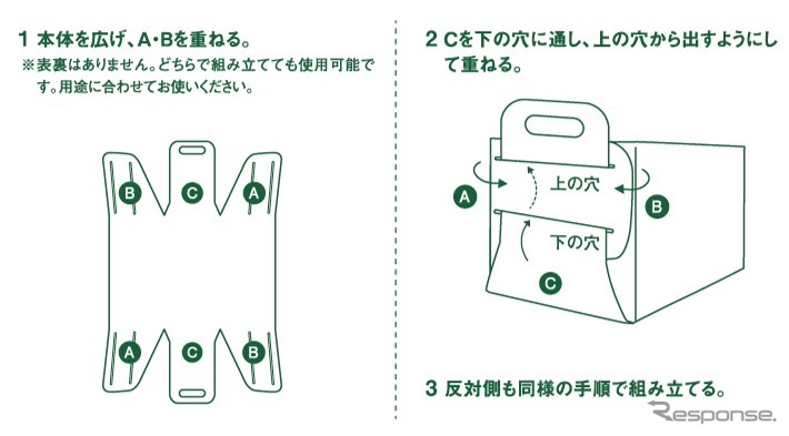 LOGOS カーパーツリサイクルバック《画像提供 ロゴスコーポレーション》