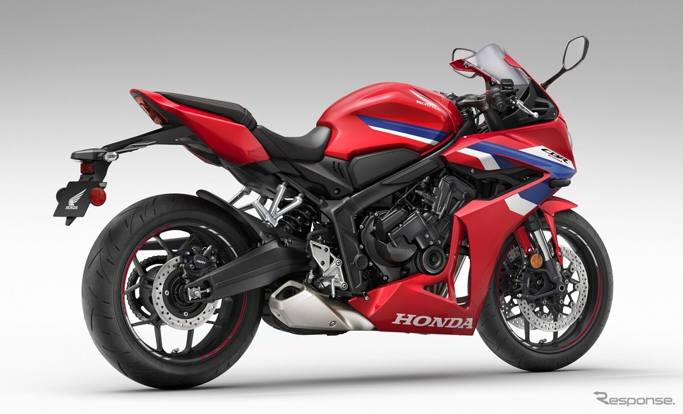 ホンダCBR650Rの2024年型(米国仕様)《photo by Honda》