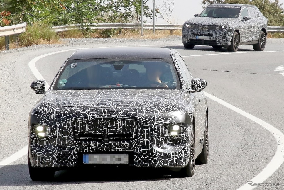 BMW 7シリーズ 改良新型のプロトタイプ《APOLLO NEWS SERVICE》