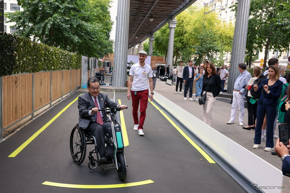トヨタ、パリにインクルーシブモビリティパーク開設《画像提供 トヨタ自動車》