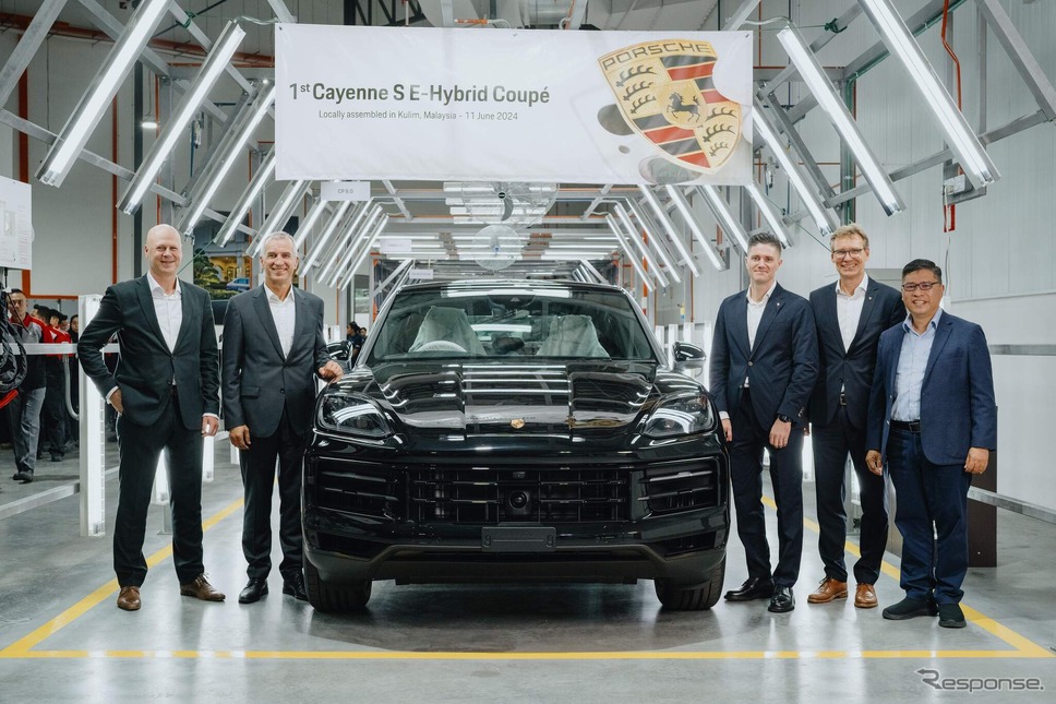 ポルシェがマレーシアで『カイエン』のPHEV生産開始《photo by Sime Darby》