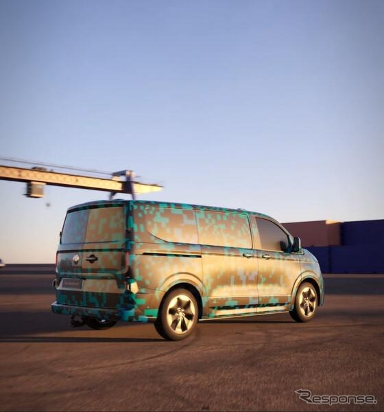 フォルクスワーゲン・トランスポーター 新型のプロトタイプ《photo by VW》
