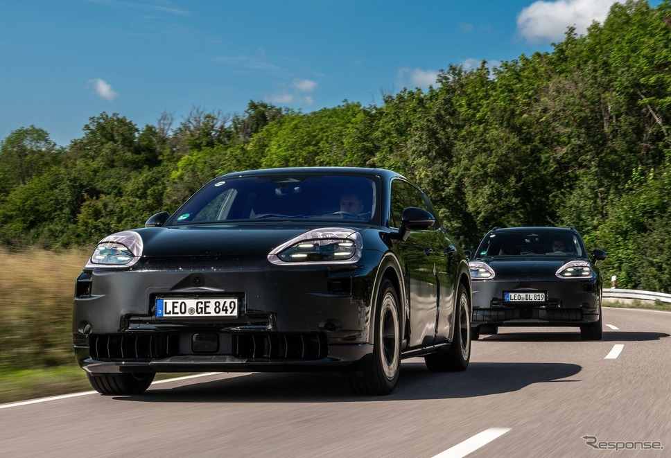 ポルシェ・カイエン 次期型のプロトタイプ《photo by Porsche》