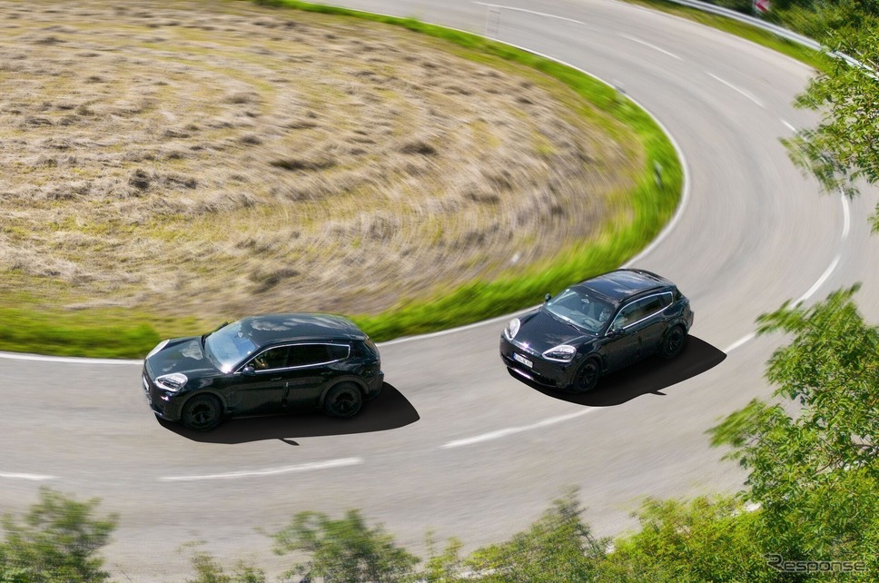 ポルシェ・カイエン 次期型のプロトタイプ《photo by Porsche》