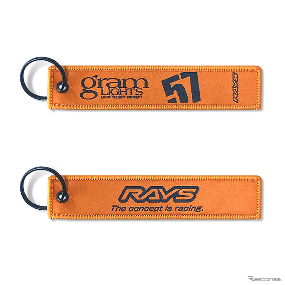 RAYS OFFICIAL gramLIGHTS KEY TAG 24S OR《画像提供 RAYS》
