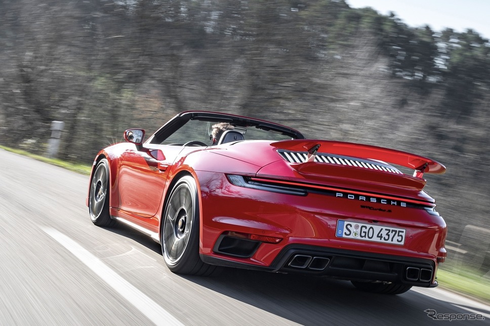 ポルシェ 911 ターボSカブリオレ 現行《photo by Porsche》