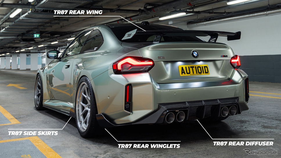 BMW『M2』のカスタマイズモデル「G87 M2 TR87エディション」《photo by AUTOID》