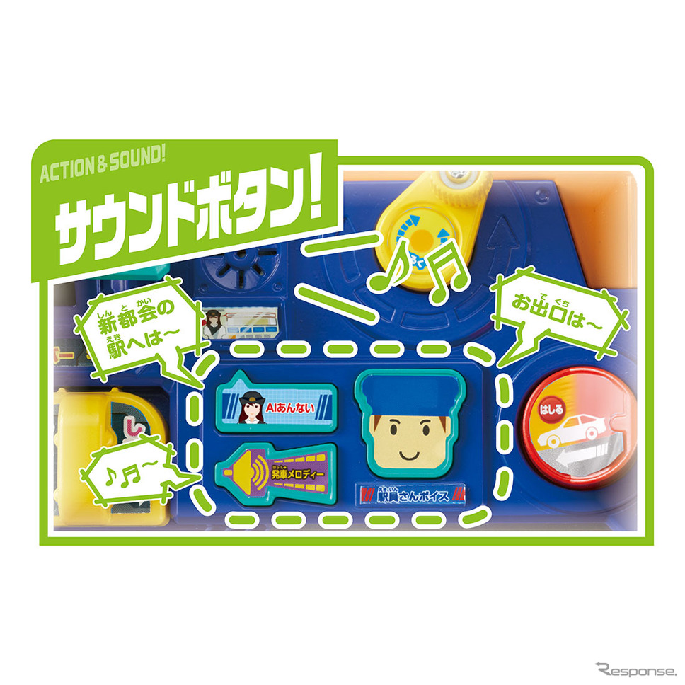 タカラトミーがプラレールセット「ビッグステーション」発売《画像提供 タカラトミー》