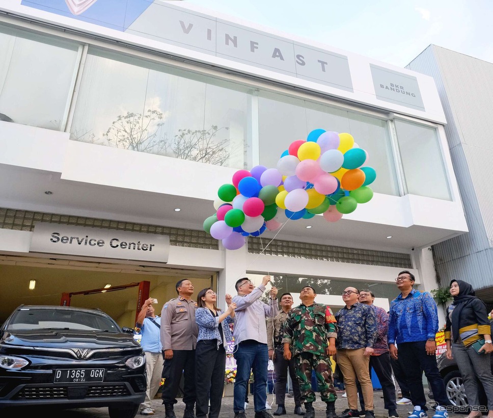 ビンファストがインドネシアで8月末までに15ディーラー開設《photo by Vinfast》