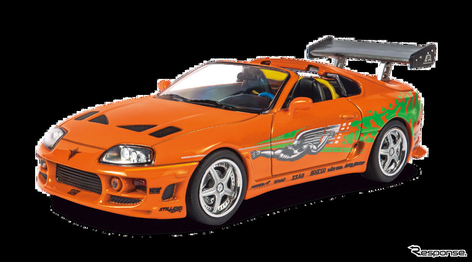 トヨタ・スープラ 3.0『ワイルド・スピード』《画像提供 デアゴスティーニ・ジャパン》