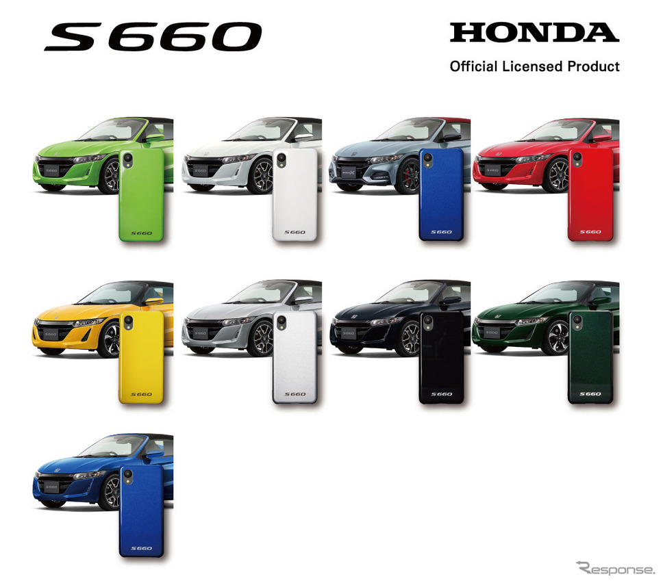 ホンダ・S660 スマートフォンケース《画像提供 エンターテインメントマーケティング》