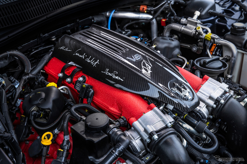 マセラティ・クアトロポルテ の「グランドフィナーレ」に搭載されるV8エンジン《photo by Maserati》