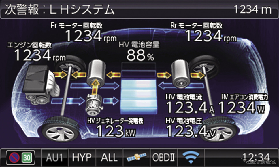 OBDIIアダプター接続対応《画像提供 BLITZ》