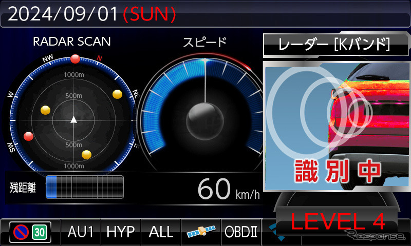 ブリッツ独自機能MSSSスキャン《画像提供 BLITZ》
