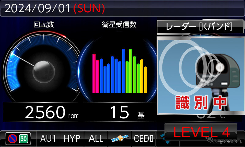 ブリッツ独自機能MSSSスキャン《画像提供 BLITZ》