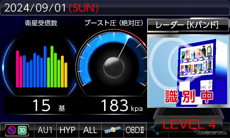 ブリッツ独自機能MSSSスキャン《画像提供 BLITZ》