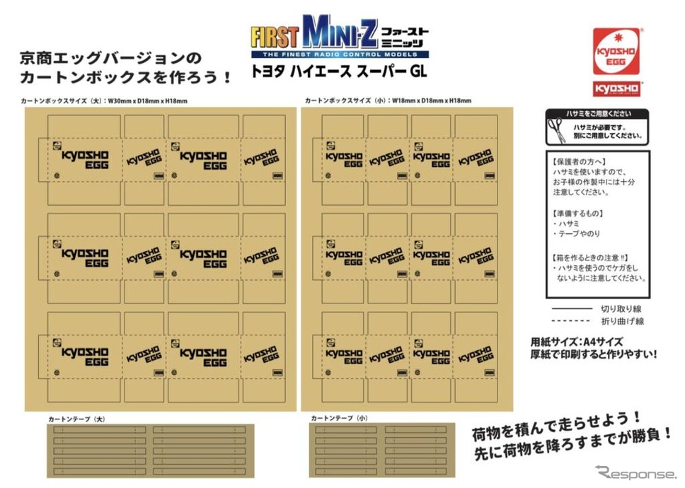 京商のトイラジ・ファーストミニッツに『ハイエース スーパーGL』が登場《画像提供 京商》
