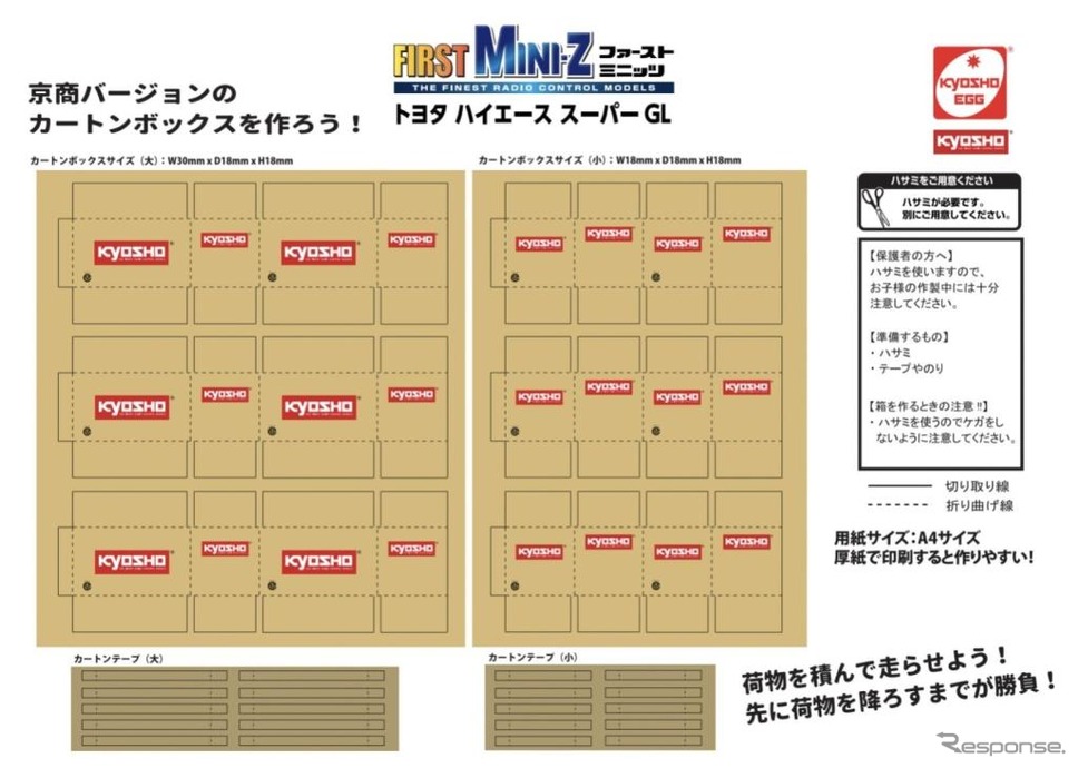 京商のトイラジ・ファーストミニッツに『ハイエース スーパーGL』が登場《画像提供 京商》
