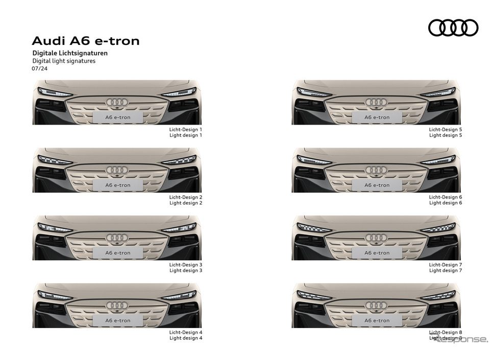 アウディ A6 e-tron スポーツバック《photo by: Audi》