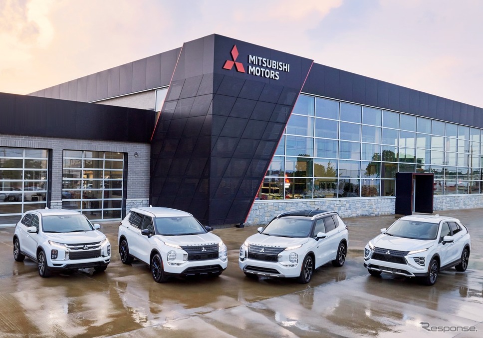 米国での三菱ラインアップ(2025年モデル)《photo by Mitsubishi Motors》